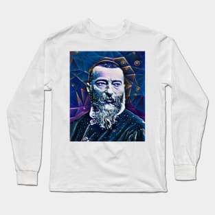 Jean-Baptiste Alphonse Karr Portrait | Jean-Baptiste Alphonse Karr Artwork 5 Long Sleeve T-Shirt